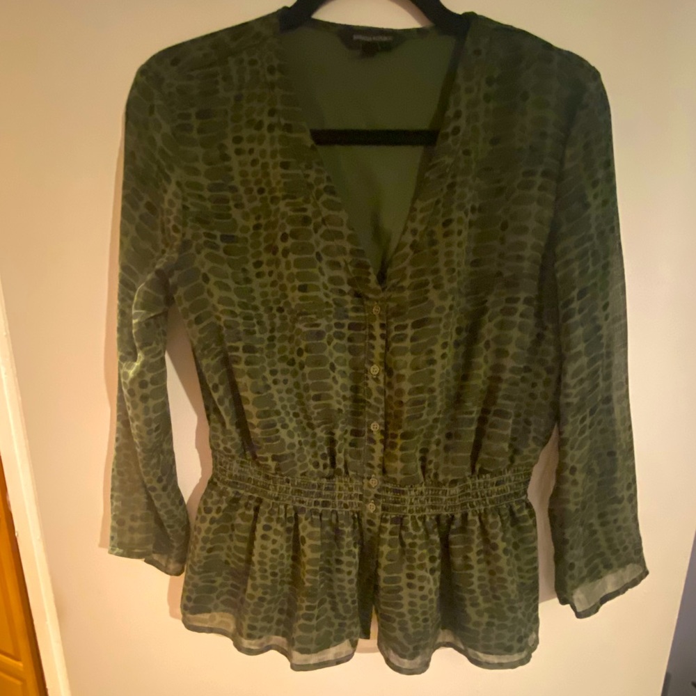 Long sleeved blouse
